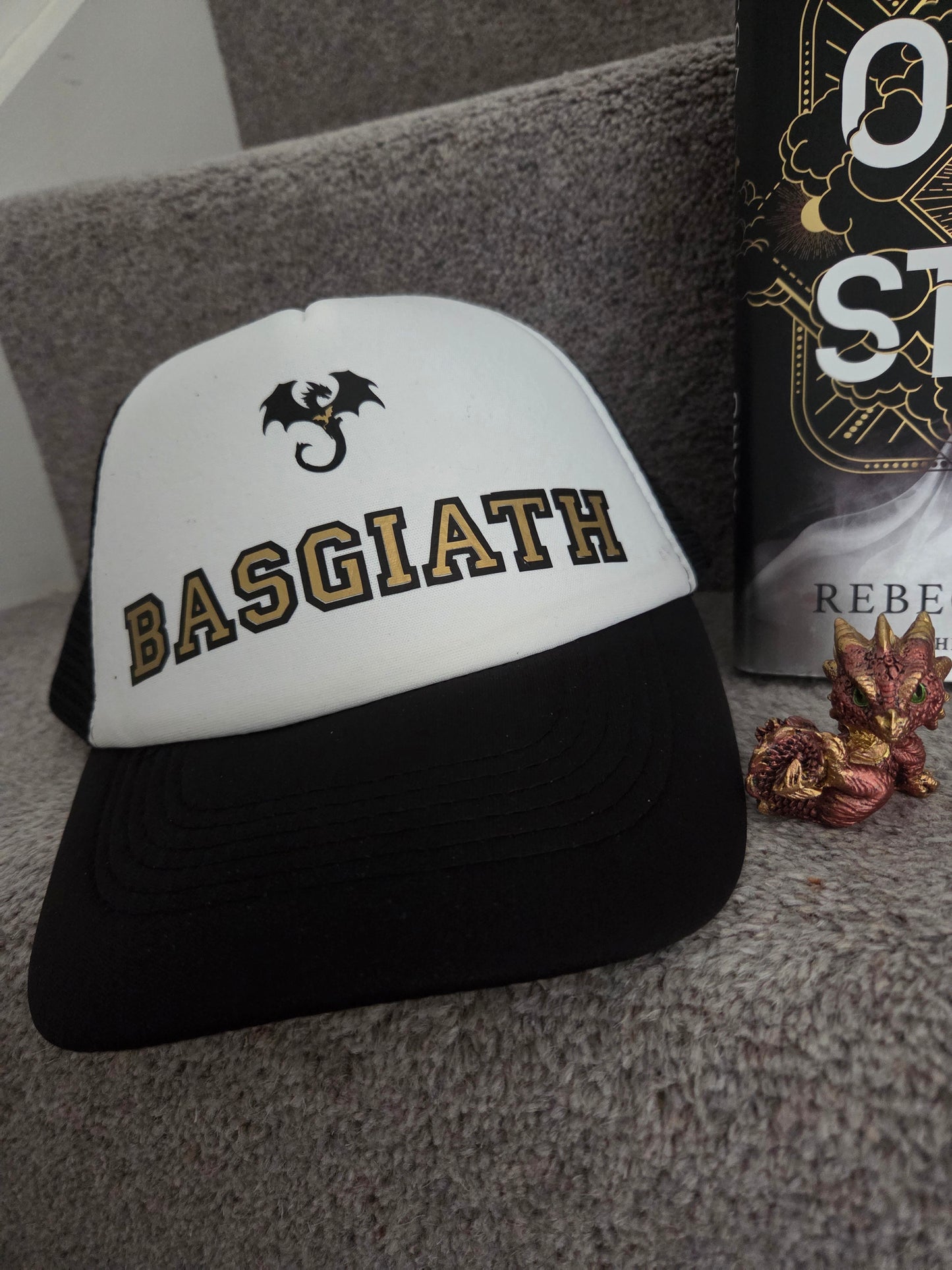Basgiath Black and Gold Baseball Cap