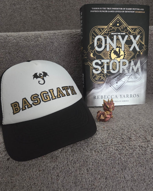 Basgiath Black and Gold Baseball Cap