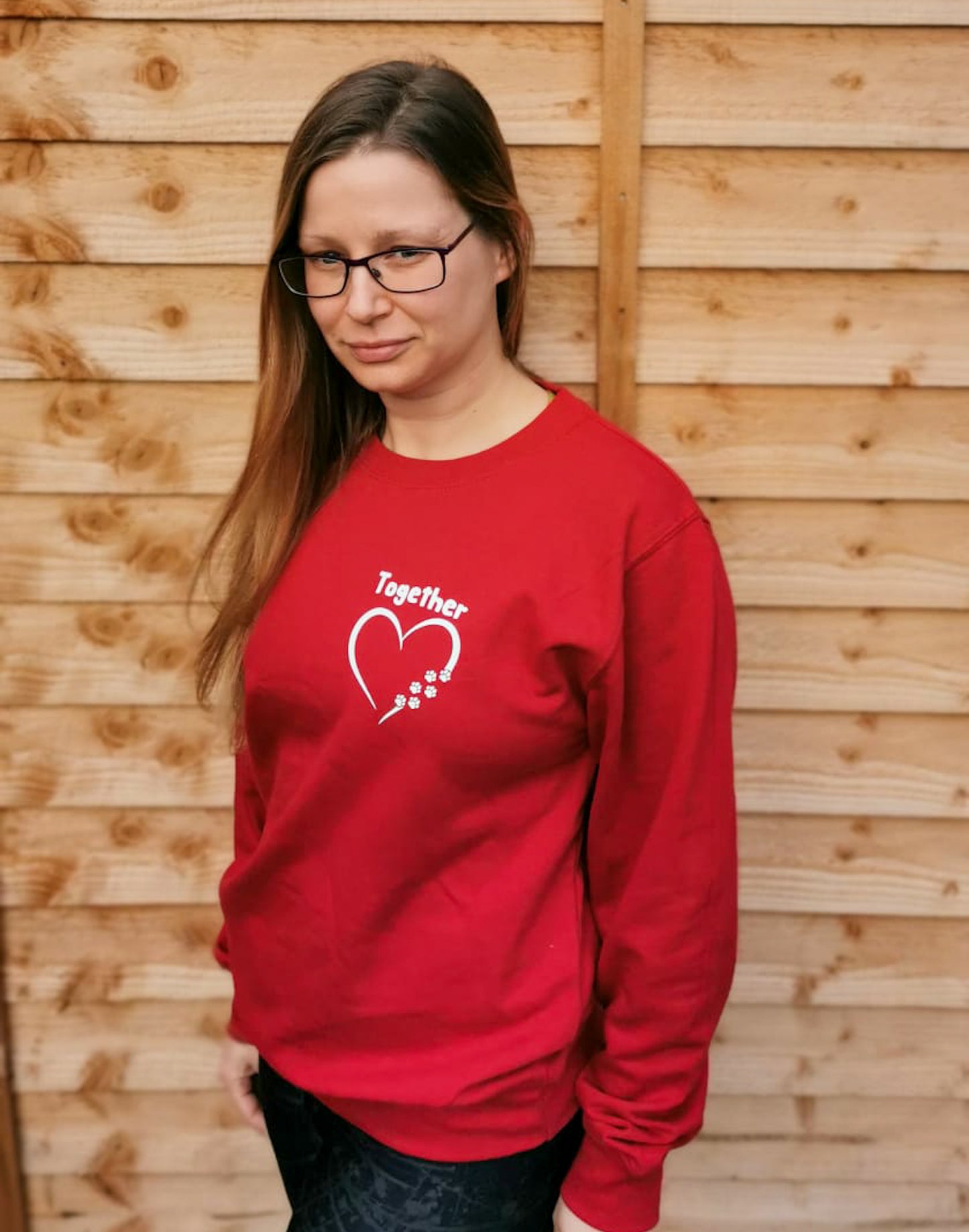 Together Forever Dog Lover sweatshirt - Size S