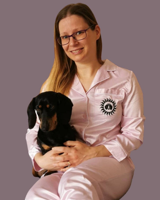 Satin Dachshund Pyjamas
