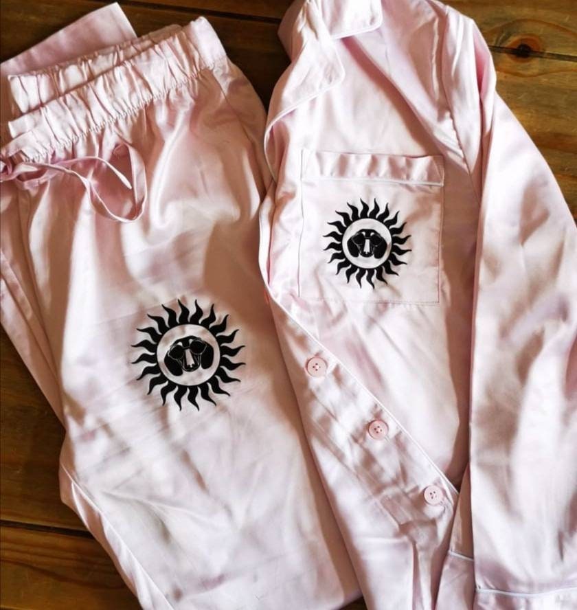 Satin Dachshund Pyjamas