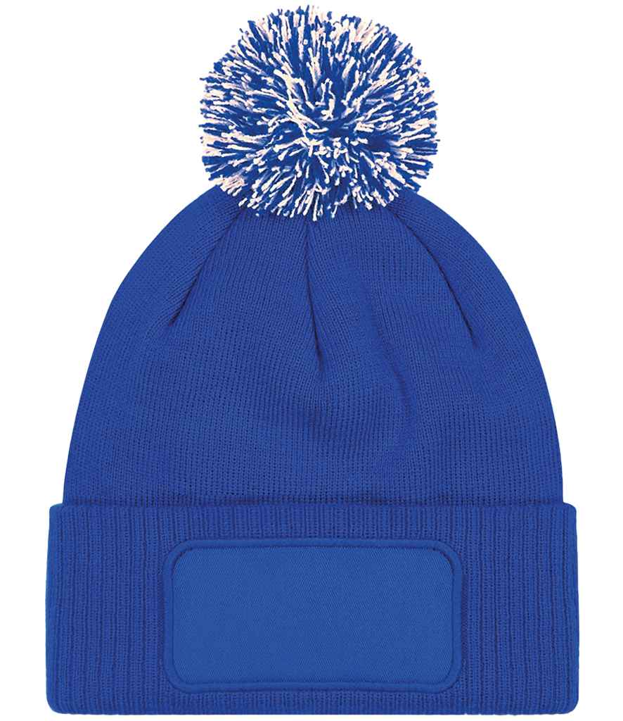 Beanie with Two Tone Pom Pom