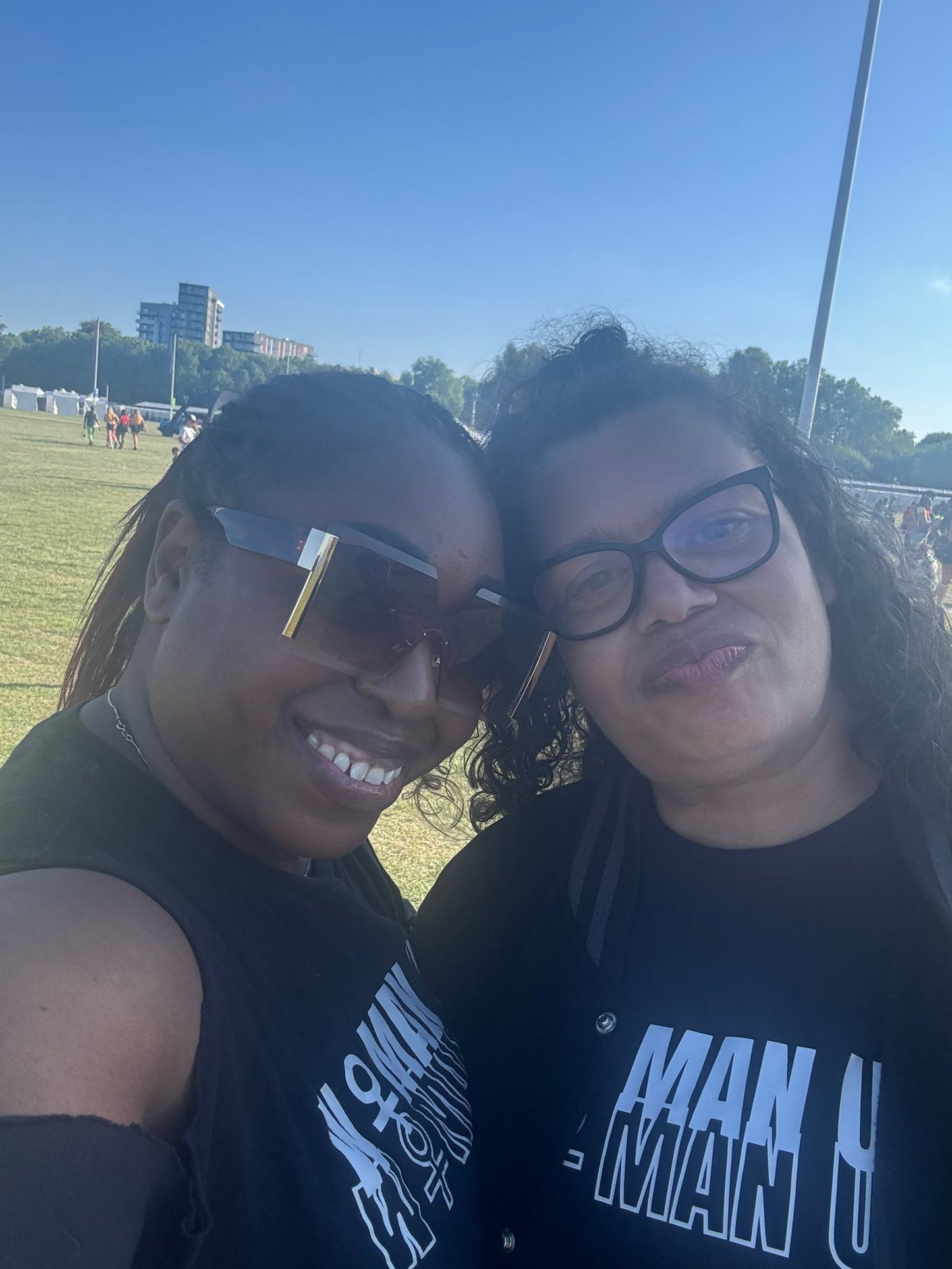 Double Logo Black T-Shirt