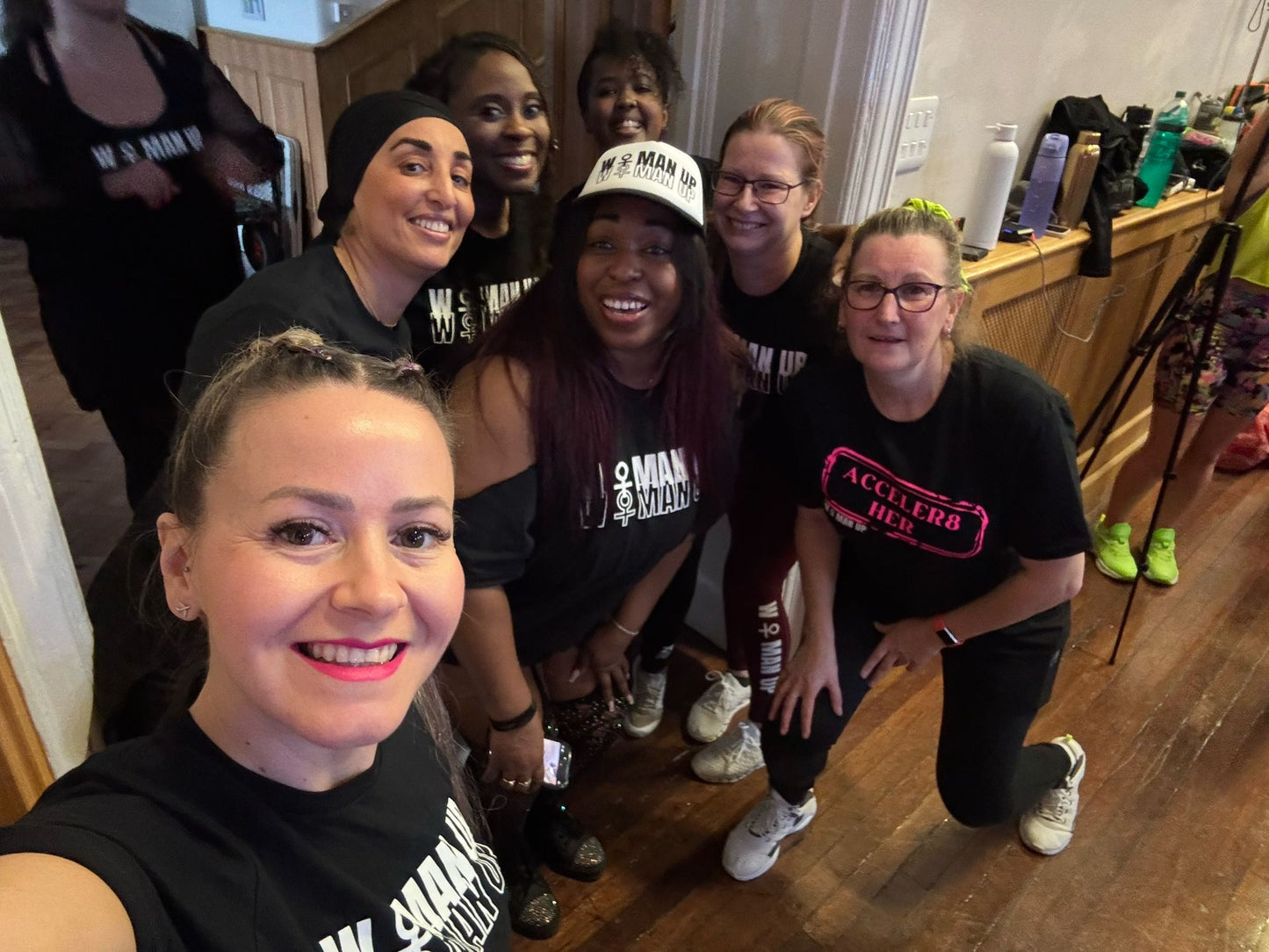 Double Logo Black T-Shirt